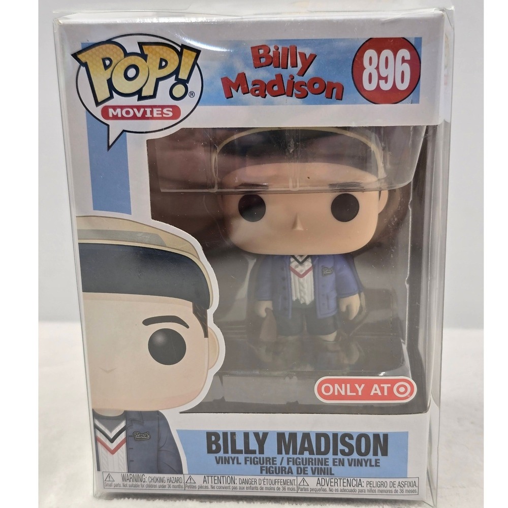 Funko Pop Billy Madison 896 Target Exclusive Vinyl Figure Movie Collectible OS